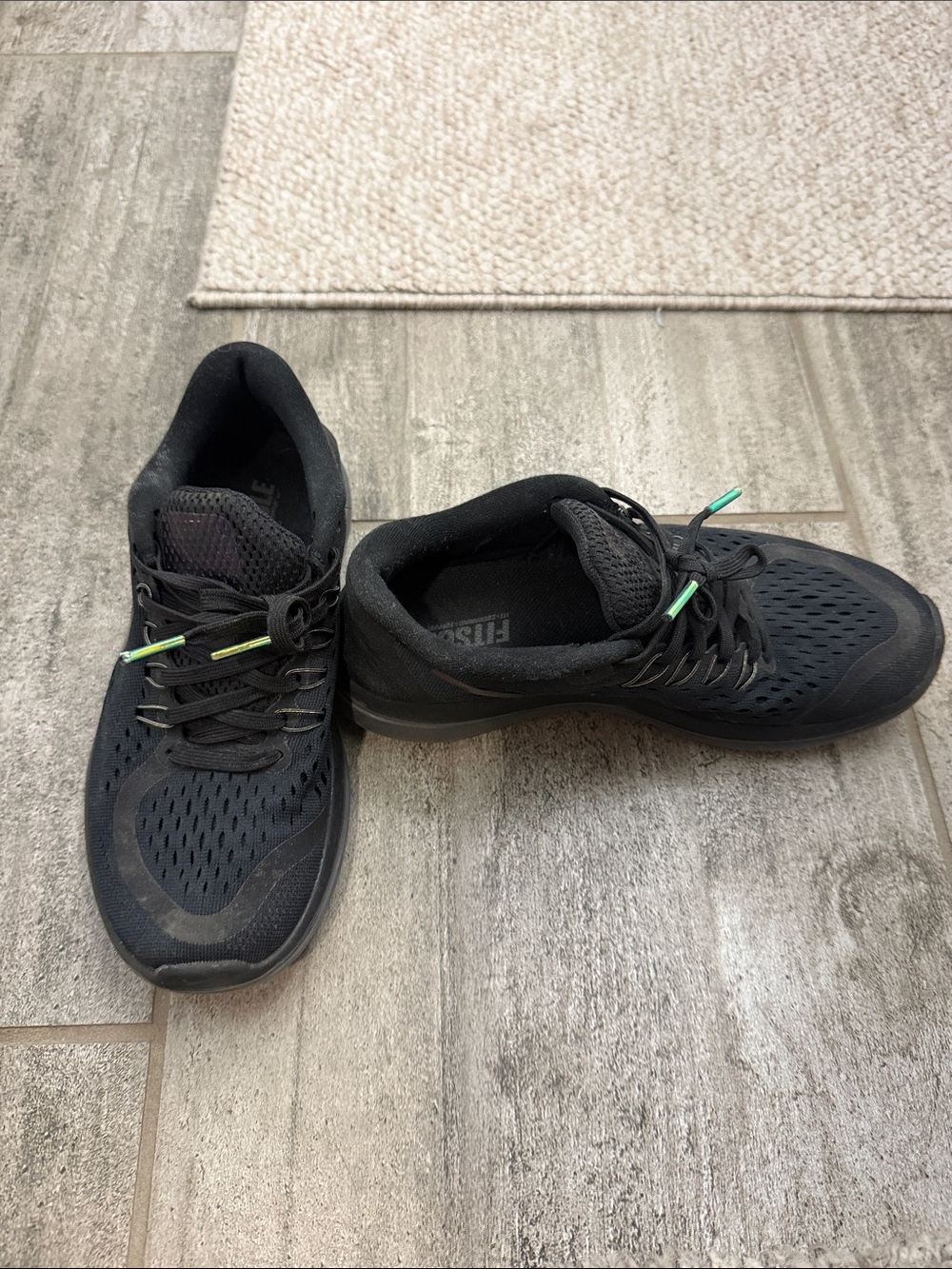 Nike Black Athletic Running Shoes
